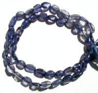 16 inch strand of 8x5mm Oval Iolite